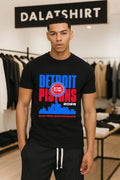 Detroit Pistons basekball NBA Eastern Conference city - Adult & Kids T-Shirts, Sweatshirts & Hoodies apparel design preview 1