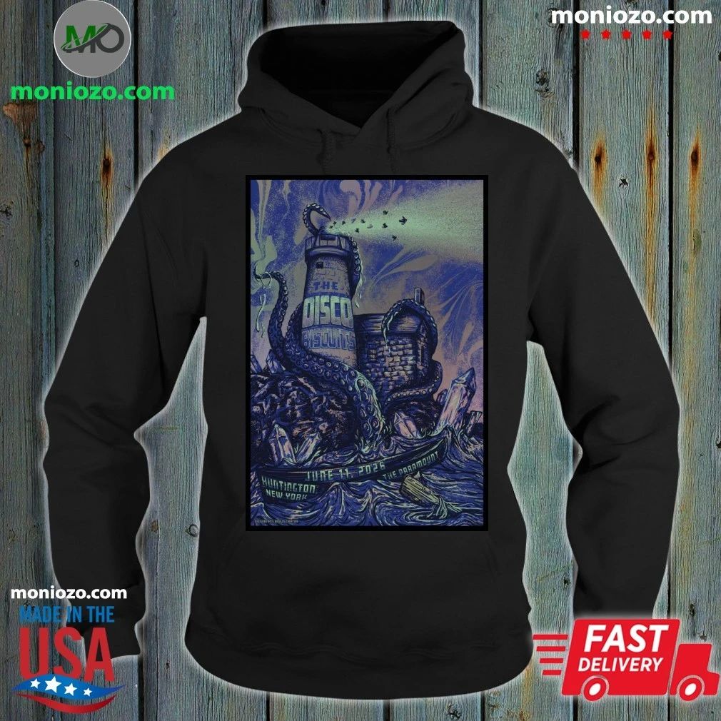 The Disco Biscuits 6 11 2026 Huntington, NY Poster - Adult & Kids T-Shirts, Sweatshirts & Hoodies apparel design preview 2