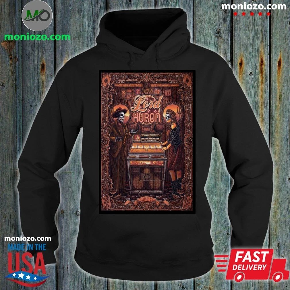 Lord Huron Jun 11, 2026 Englewood, CO Poster - Adult & Kids T-Shirts, Sweatshirts & Hoodies apparel design preview 2