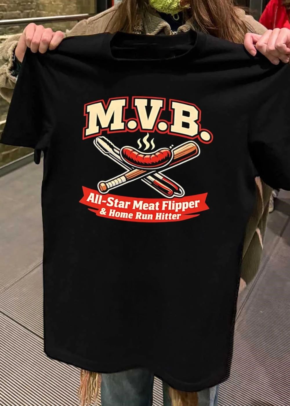 M.V.B All-Star Meat Flipper Home Run Hitter Baseball - Adult & Kids T-Shirts, Sweatshirts & Hoodies apparel design preview 2