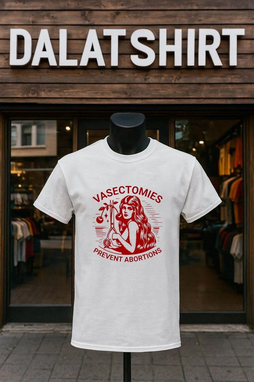 Sonia Sanchez Vasectomies Prevent Abortions - Adult & Kids T-Shirts, Sweatshirts & Hoodies apparel design preview 1