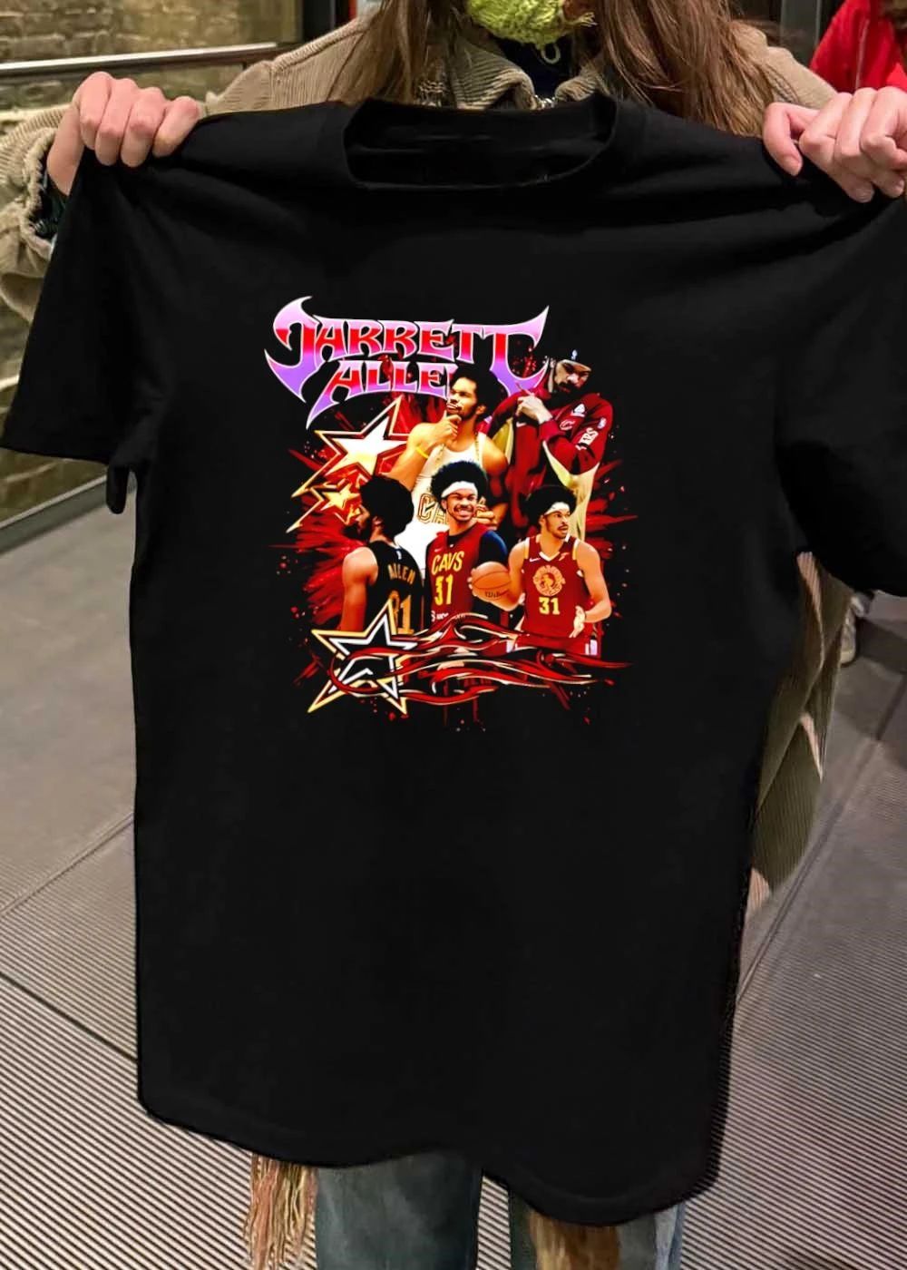 Jarrett Allen Cavs 31 Multi Image Star - Adult & Kids T-Shirts, Sweatshirts & Hoodies apparel design preview 2