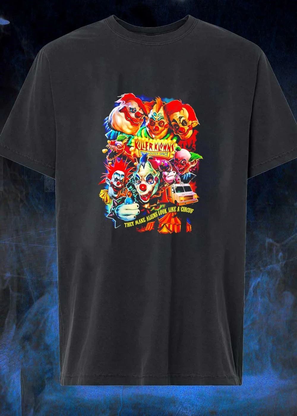 Killer Klowns From Outer Space They Make Aliens Look - Adult & Kids T-Shirts, Sweatshirts & Hoodies apparel design preview 1