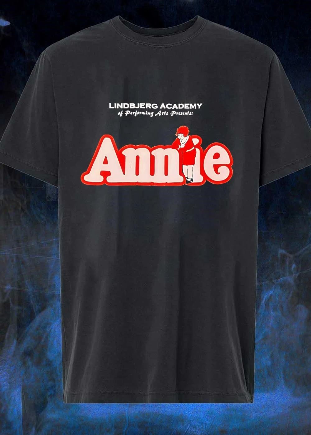 Lindbjerg Academy of Performing Arts Presents Annie - Adult & Kids T-Shirts, Sweatshirts & Hoodies apparel design preview 1