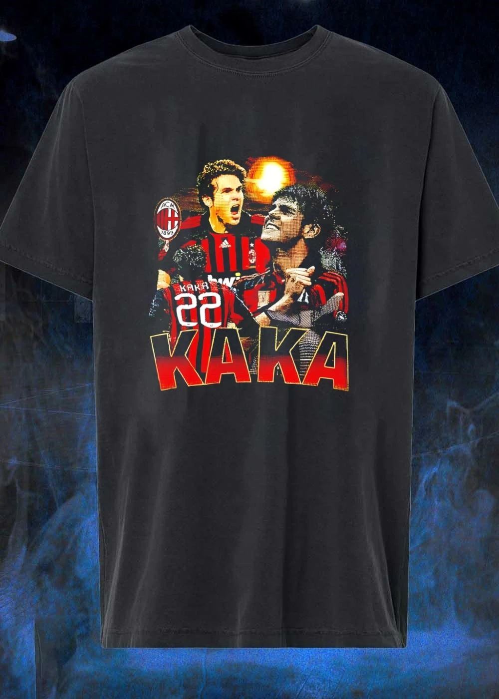 Kaká 22 AC Milan Soccer graphic - Adult & Kids T-Shirts, Sweatshirts & Hoodies apparel design preview 1