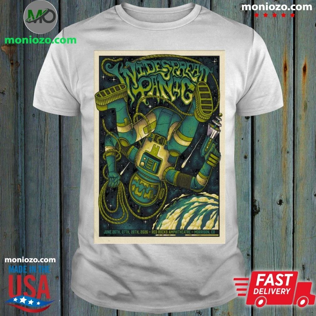 Original Widespread Panic Shows At Red Rocks - Adult & Kids T-Shirts, Sweatshirts & Hoodies apparel design preview 1