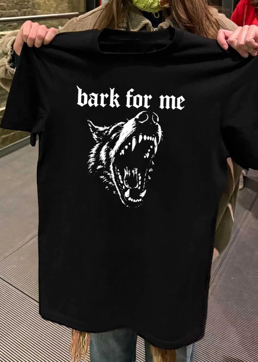 Bark For Me Snarling Wolf Head - Adult & Kids T-Shirts, Sweatshirts & Hoodies apparel design preview 2