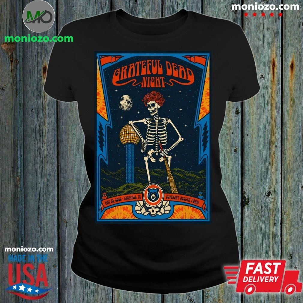 Grateful Dead Covenant Health Park Knoxville TN May - Adult & Kids T-Shirts, Sweatshirts & Hoodies apparel design preview 1