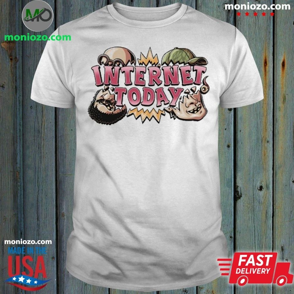 Internet Today Busting Logo - Adult & Kids T-Shirts, Sweatshirts & Hoodies apparel design preview 1