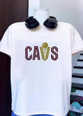 CAVS Basketball Gold Glitter Trophy Net - Adult & Kids T-Shirts, Sweatshirts & Hoodies apparel design preview 1