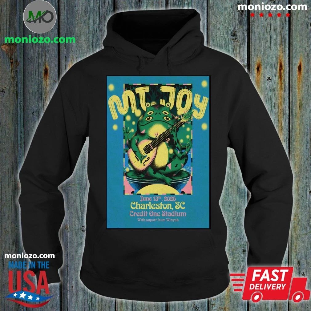 Original Mt. Joy Charleston SC 6 13 2026 Poster - Adult & Kids T-Shirts, Sweatshirts & Hoodies apparel design preview 2
