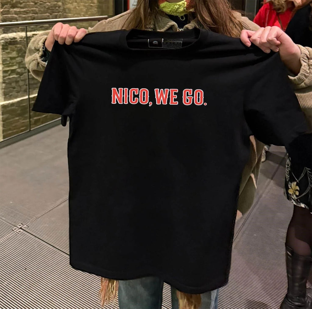 Nico We Go Chicago Cubs - Adult & Kids T-Shirts, Sweatshirts & Hoodies apparel design preview 2