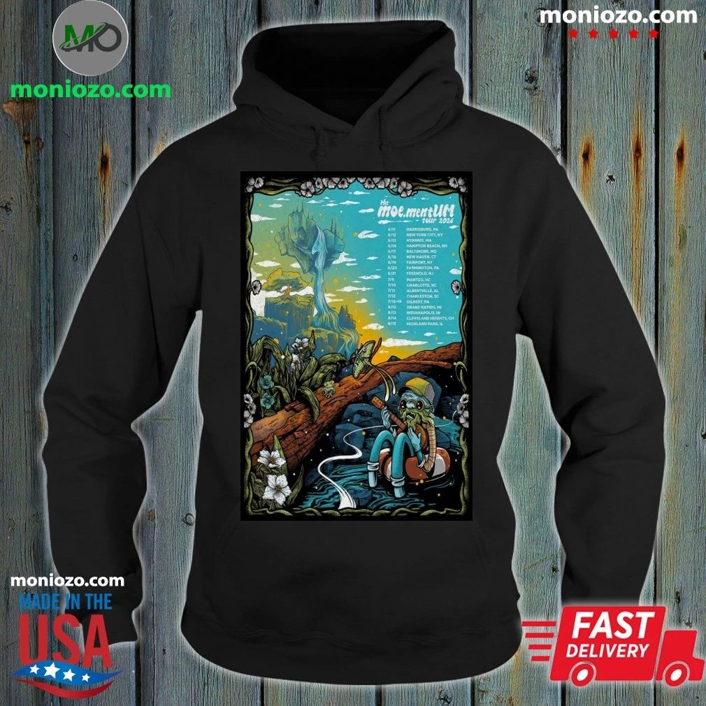 Original MoementUM Tour 2026 moe. Poster - Adult & Kids T-Shirts, Sweatshirts & Hoodies apparel design preview 2