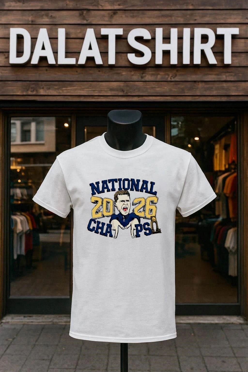 Michigan Champs Basketball Coach meme - Adult & Kids T-Shirts, Sweatshirts & Hoodies apparel design preview 1