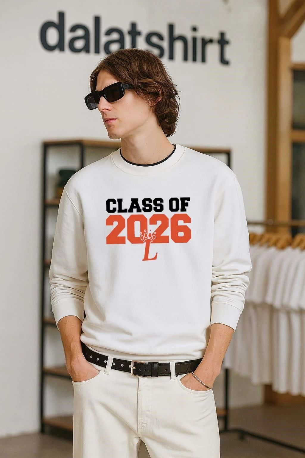 Loveland High School class of 2026 - Adult & Kids T-Shirts, Sweatshirts & Hoodies apparel design preview 2
