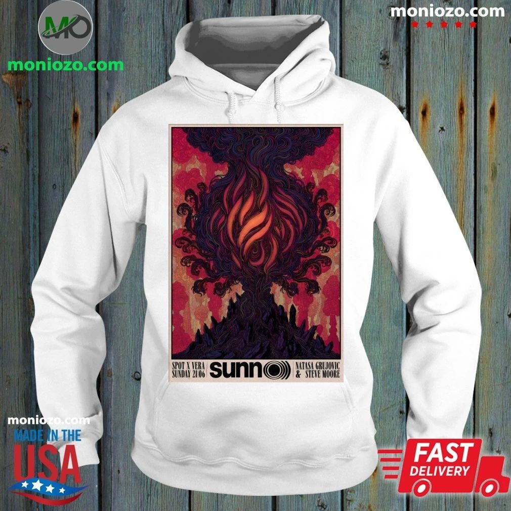 Sunn O))) Jun 21 2026 In Groningen Netherlands Poster - Adult & Kids T-Shirts, Sweatshirts & Hoodies apparel design preview 2