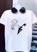 The kid pee on Israel - Adult & Kids T-Shirts, Sweatshirts & Hoodies apparel design preview 1