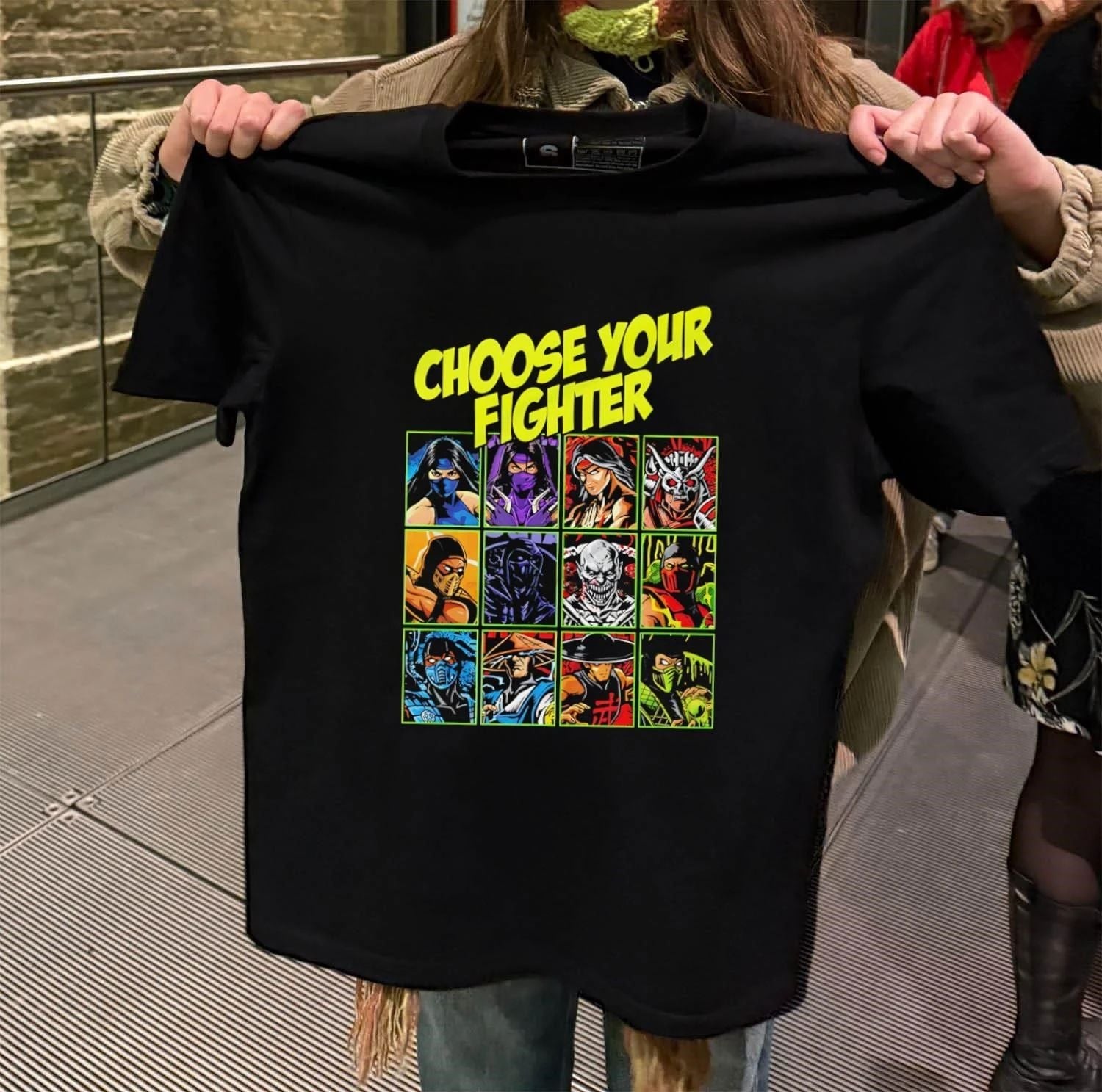 Choose Your Fighter - Adult & Kids T-Shirts, Sweatshirts & Hoodies apparel design preview 2
