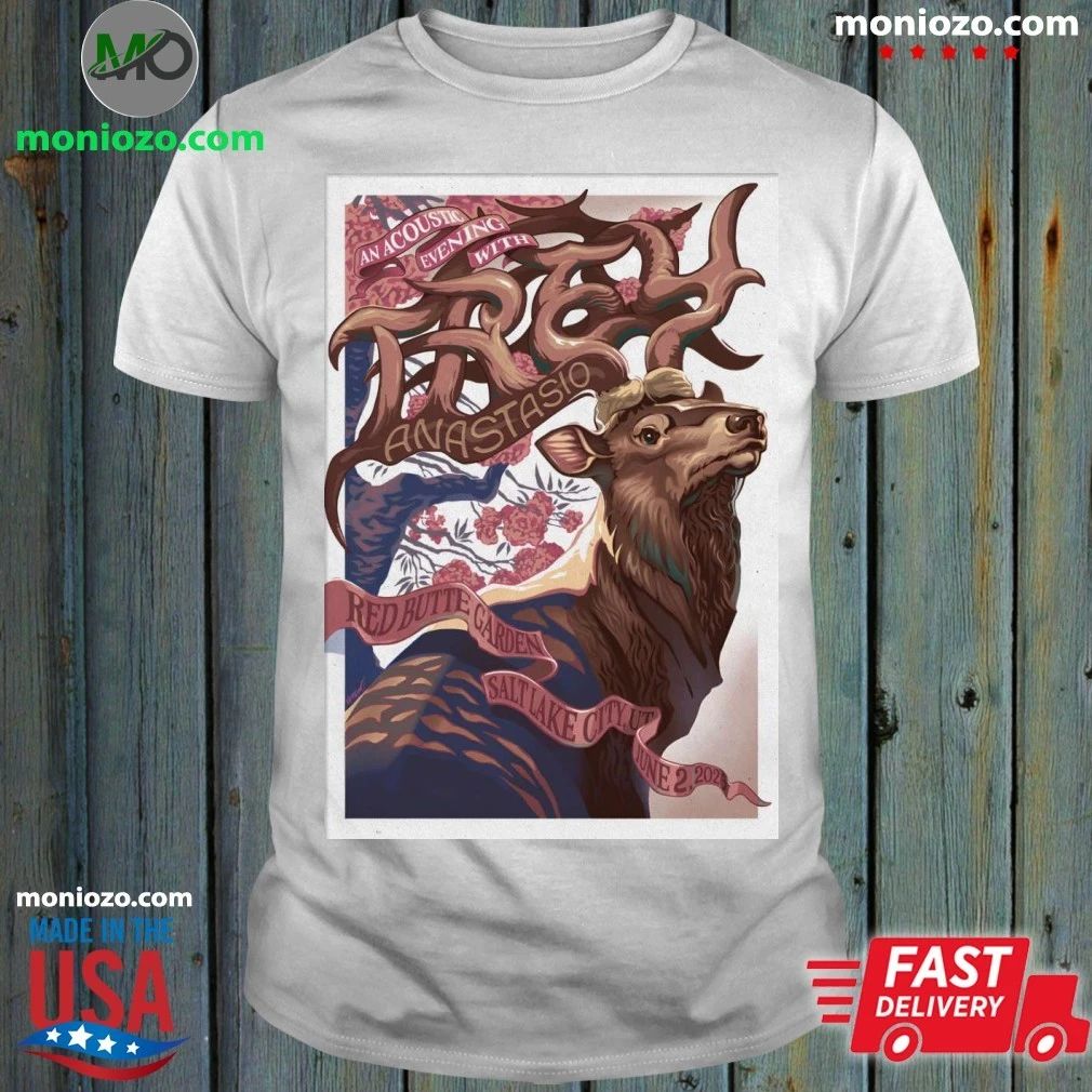 Trey Anastasio June 2 2026 Red Butte Garden - Adult & Kids T-Shirts, Sweatshirts & Hoodies apparel design preview 1