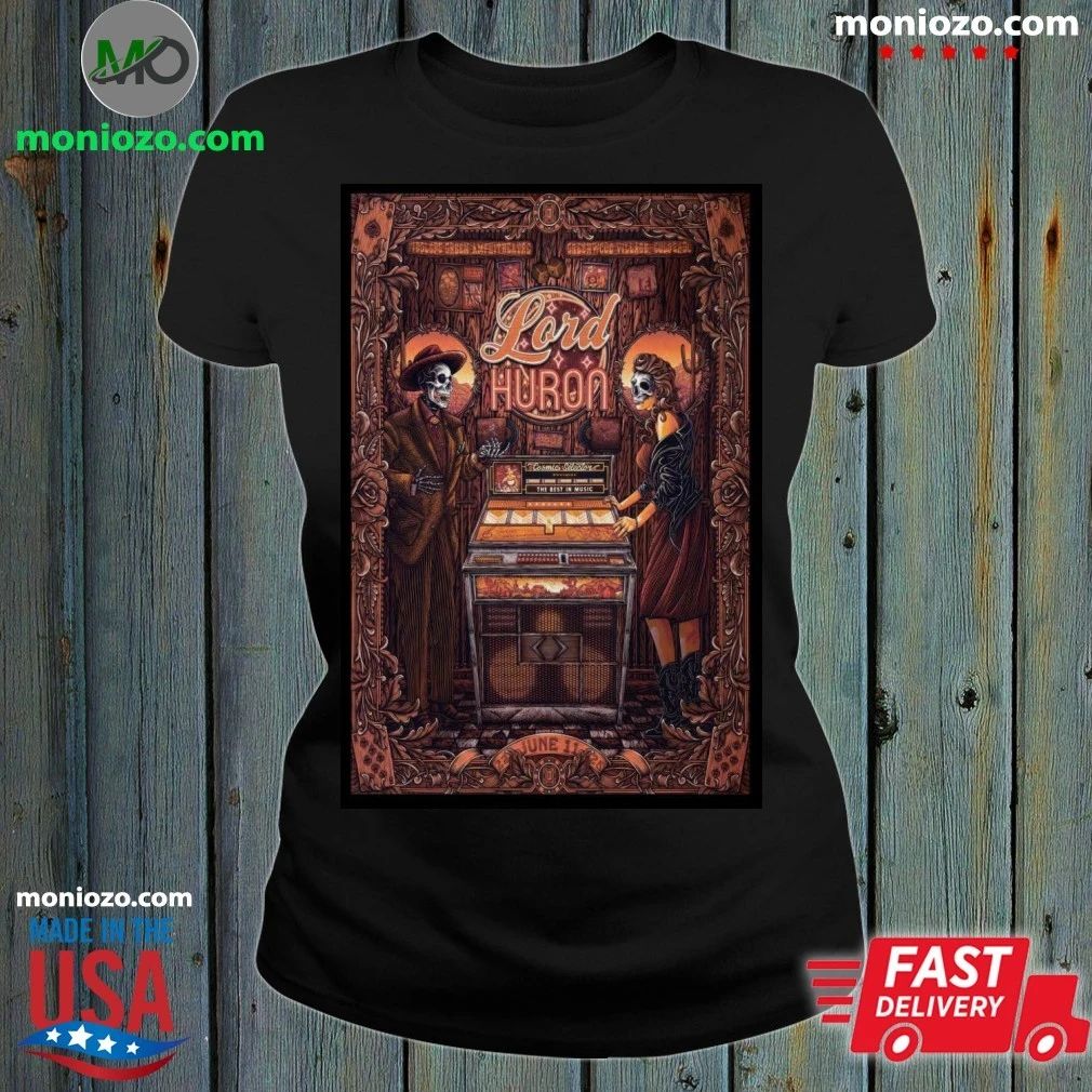 Lord Huron Jun 11, 2026 Englewood, CO Poster - Adult & Kids T-Shirts, Sweatshirts & Hoodies apparel design preview 1