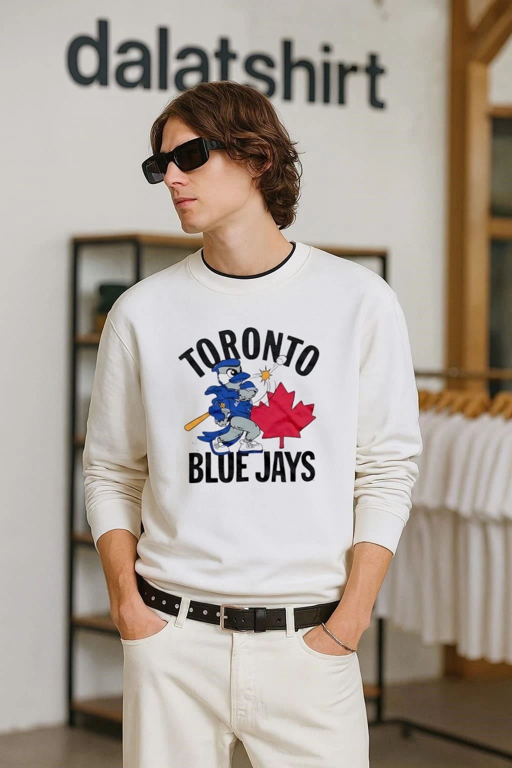 Toronto Blue Jays Ace Homage - Adult & Kids T-Shirts, Sweatshirts & Hoodies apparel design preview 2
