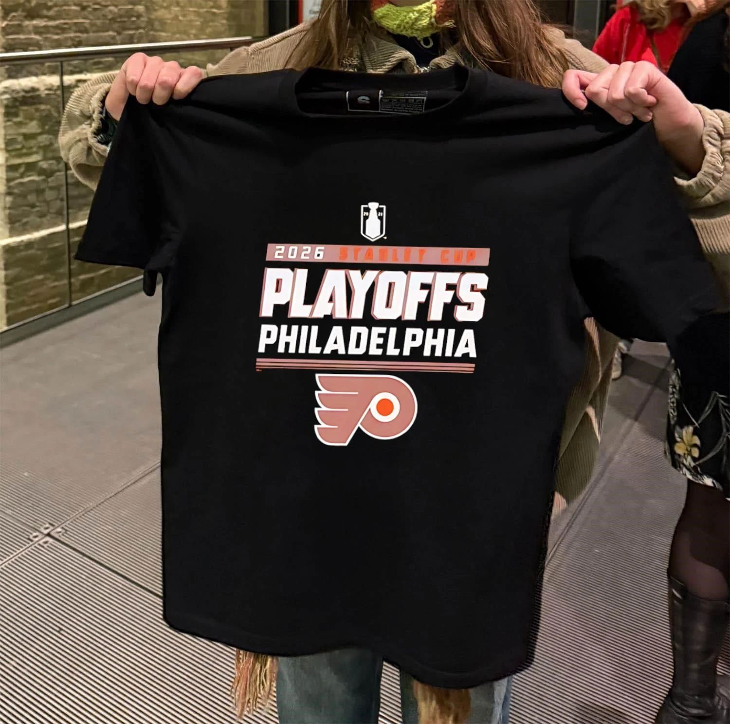 Philadelphia Flyers 2026 Stanley Cup Playoffs - Adult & Kids T-Shirts, Sweatshirts & Hoodies apparel design preview 2
