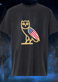 OVO Owl USA Flag - Adult & Kids T-Shirts, Sweatshirts & Hoodies apparel design preview 1