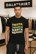 Fiesta Tequila Siesta Repeat - Adult & Kids T-Shirts, Sweatshirts & Hoodies apparel design preview 1