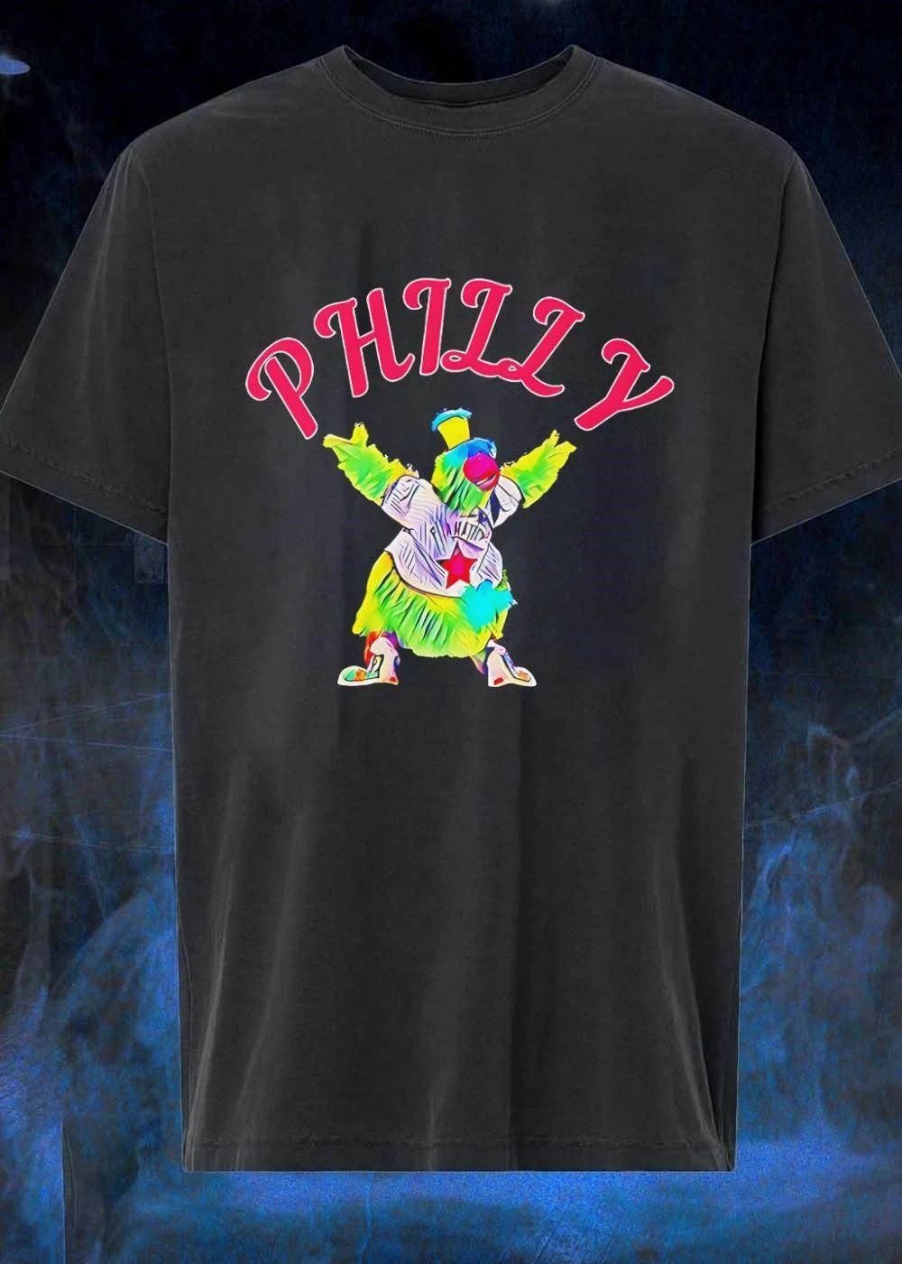 Philly Phillie Phanatic Baseball Mascot pride - Adult & Kids T-Shirts, Sweatshirts & Hoodies apparel design preview 1