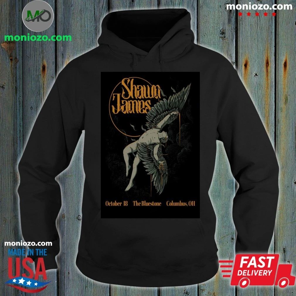 Original Shawn James Columbus OH 10 18 2026 Poster - Adult & Kids T-Shirts, Sweatshirts & Hoodies apparel design preview 2