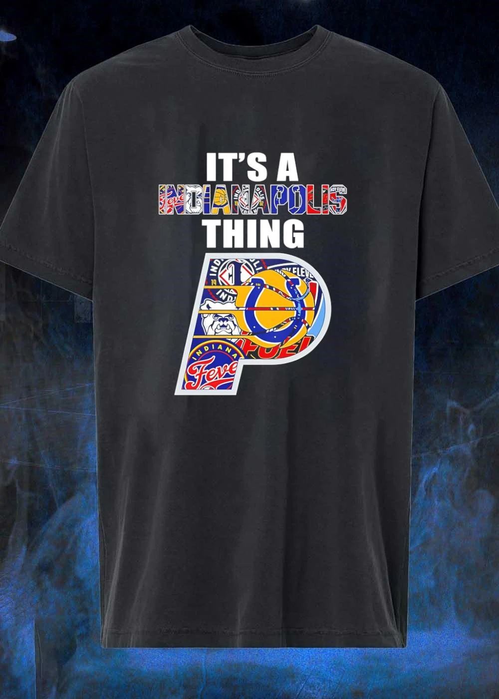 It's A Indianapolis Thing Sports Teams And City Logos - Adult & Kids T-Shirts, Sweatshirts & Hoodies apparel design preview 1