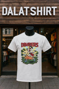 Dingers Jesus Hitting Baseball With Flaming Bat - Adult & Kids T-Shirts, Sweatshirts & Hoodies apparel design preview 1
