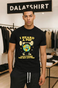 I Heard A Pop Let's Finish The Set Anyway Cartoon - Adult & Kids T-Shirts, Sweatshirts & Hoodies apparel design preview 1