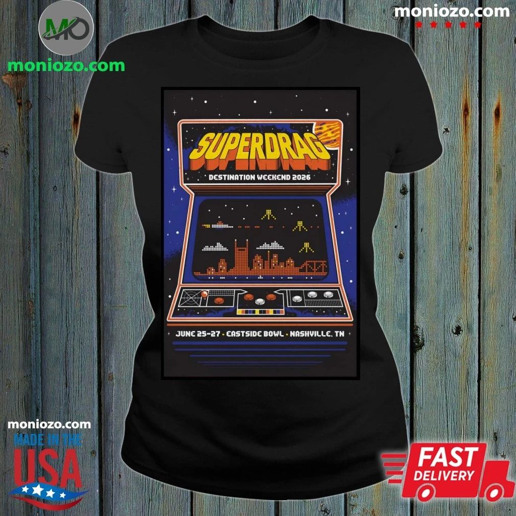 Superdrag Nashville TN Tour On June 25-27 2026 Poster - Adult & Kids T-Shirts, Sweatshirts & Hoodies apparel design preview 1