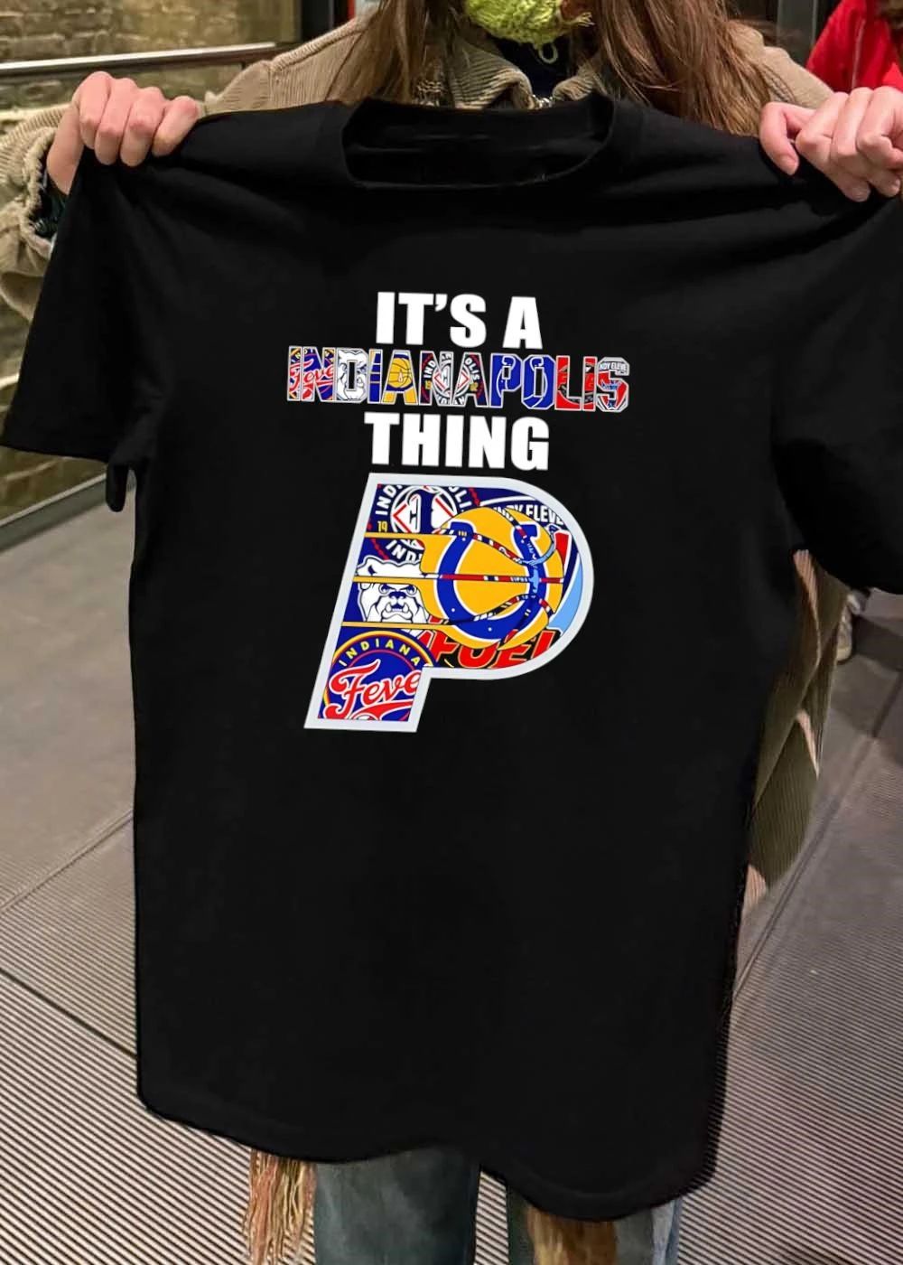 It's A Indianapolis Thing Sports Teams And City Logos - Adult & Kids T-Shirts, Sweatshirts & Hoodies apparel design preview 2