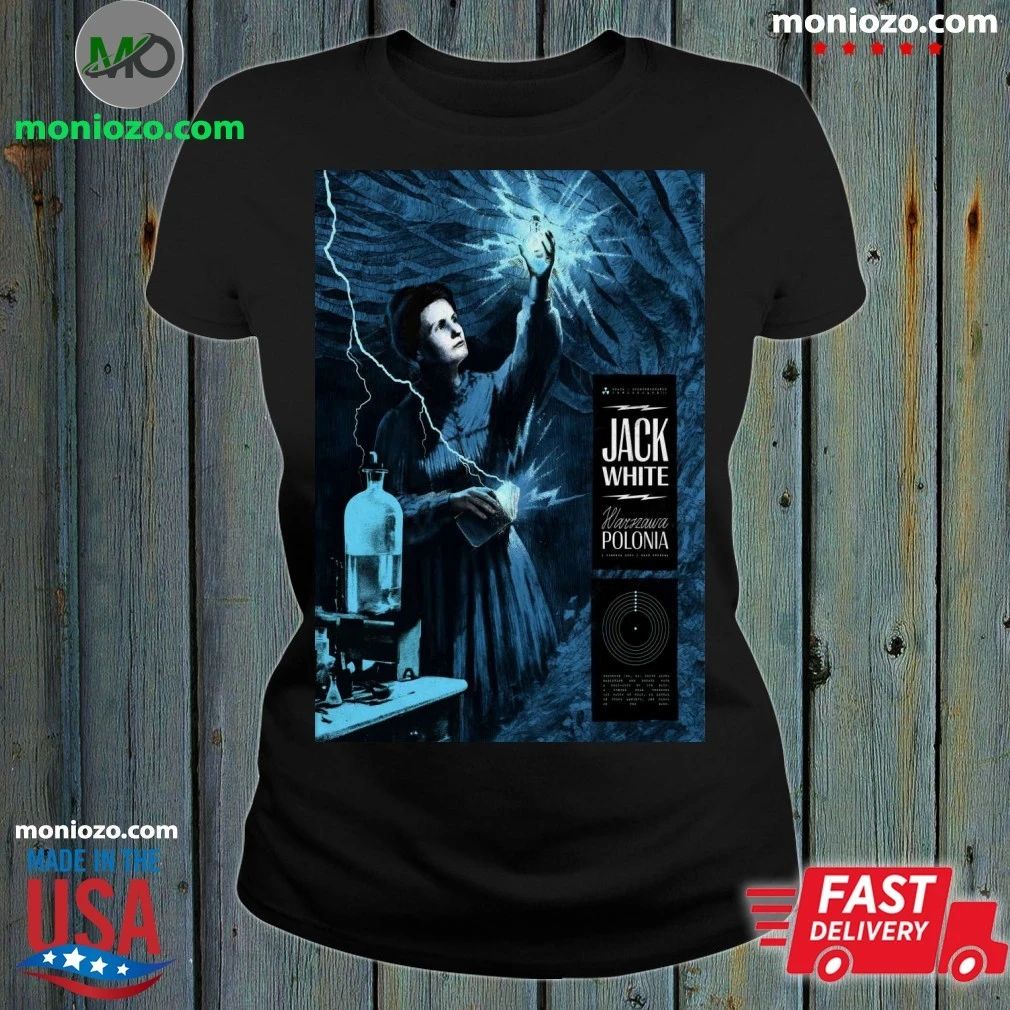 Original Jack White In Warsaw Poland On Jun 1 2026 - Adult & Kids T-Shirts, Sweatshirts & Hoodies apparel design preview 1