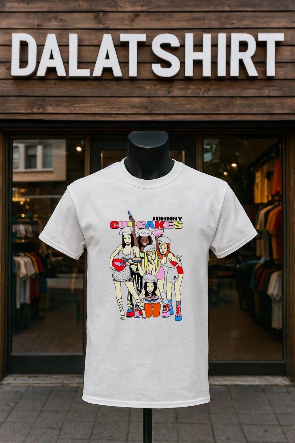 Johnny Cupcakes Spice Girls British Pop Girl Group - Adult & Kids T-Shirts, Sweatshirts & Hoodies apparel design preview 1