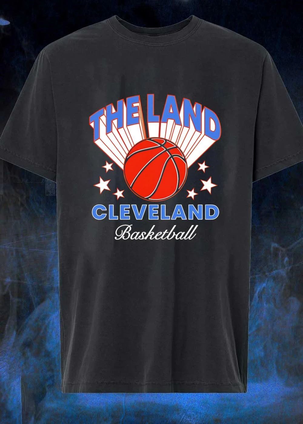 The Land Cleveland Basketball Orange Ball - Adult & Kids T-Shirts, Sweatshirts & Hoodies apparel design preview 1