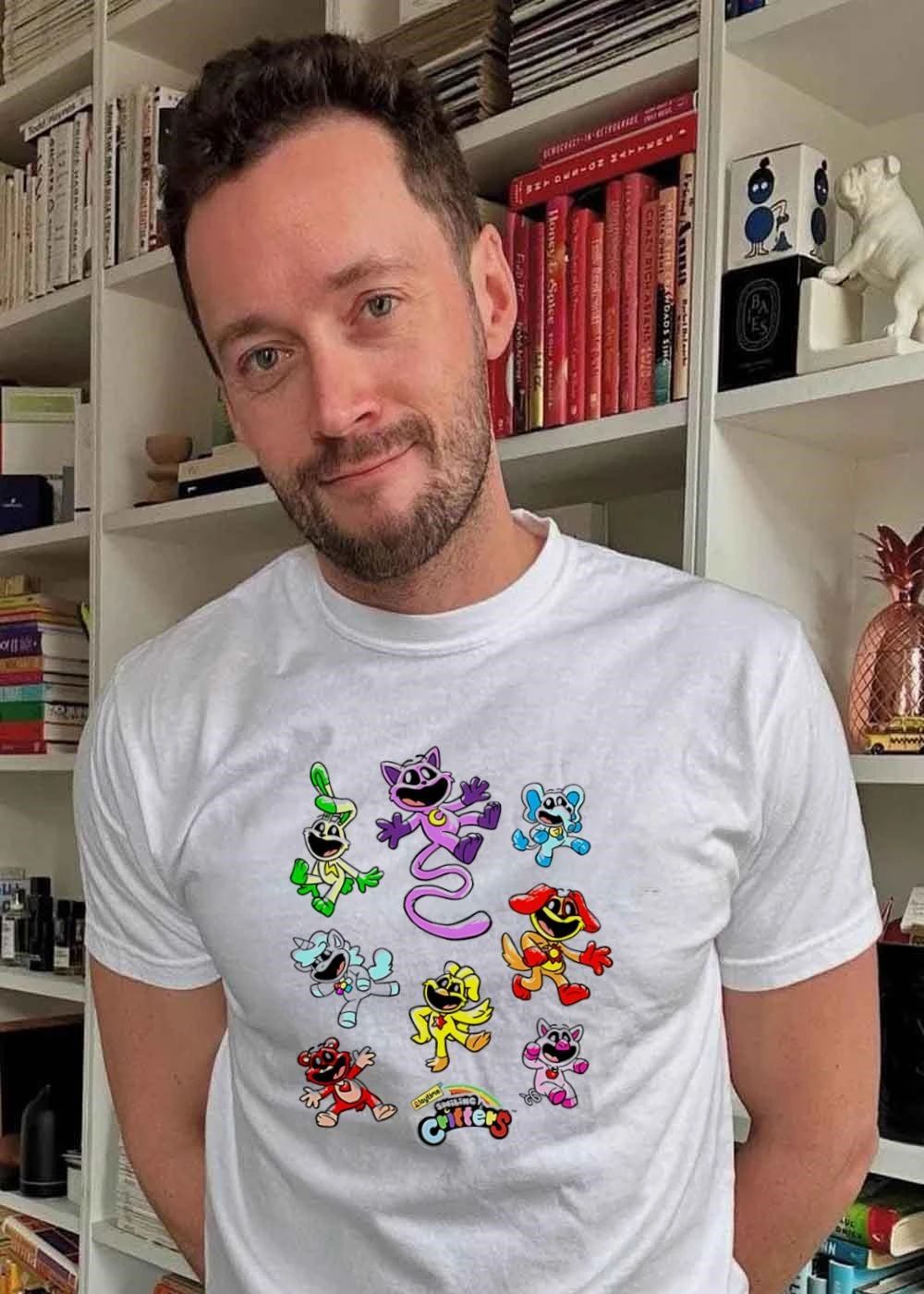 Poppy Playtime Chapter 3 Smiling Critters CatNap - Adult & Kids T-Shirts, Sweatshirts & Hoodies apparel design preview 2