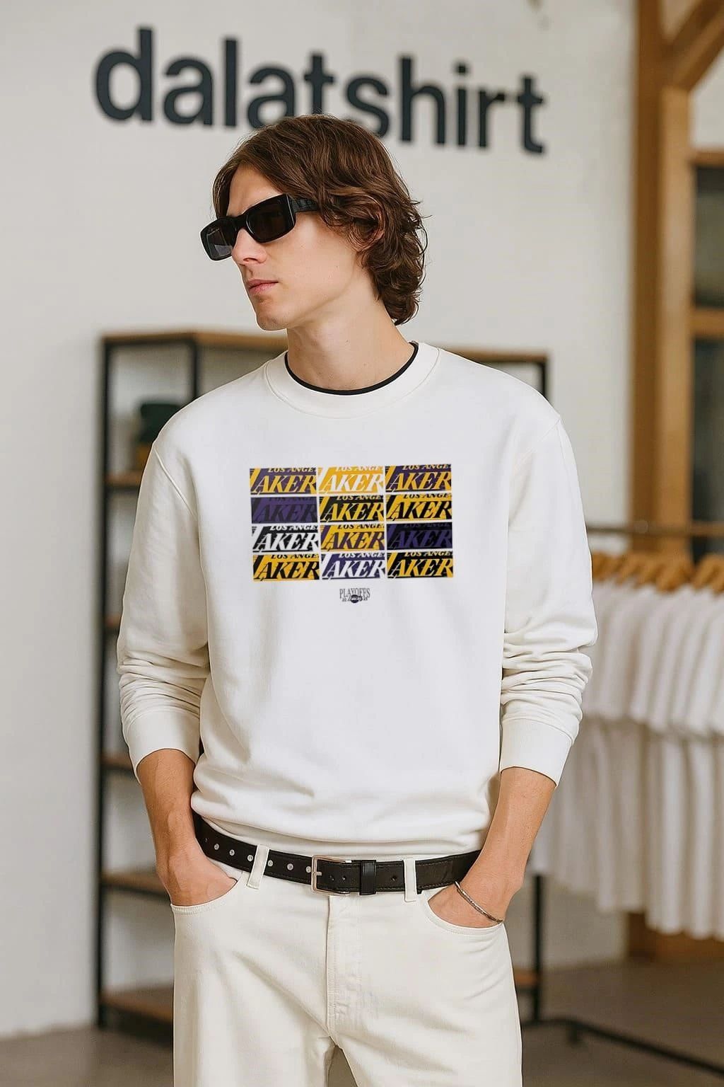 Los Angeles Lakers 2026 Playoffs Game 3 - Adult & Kids T-Shirts, Sweatshirts & Hoodies apparel design preview 2