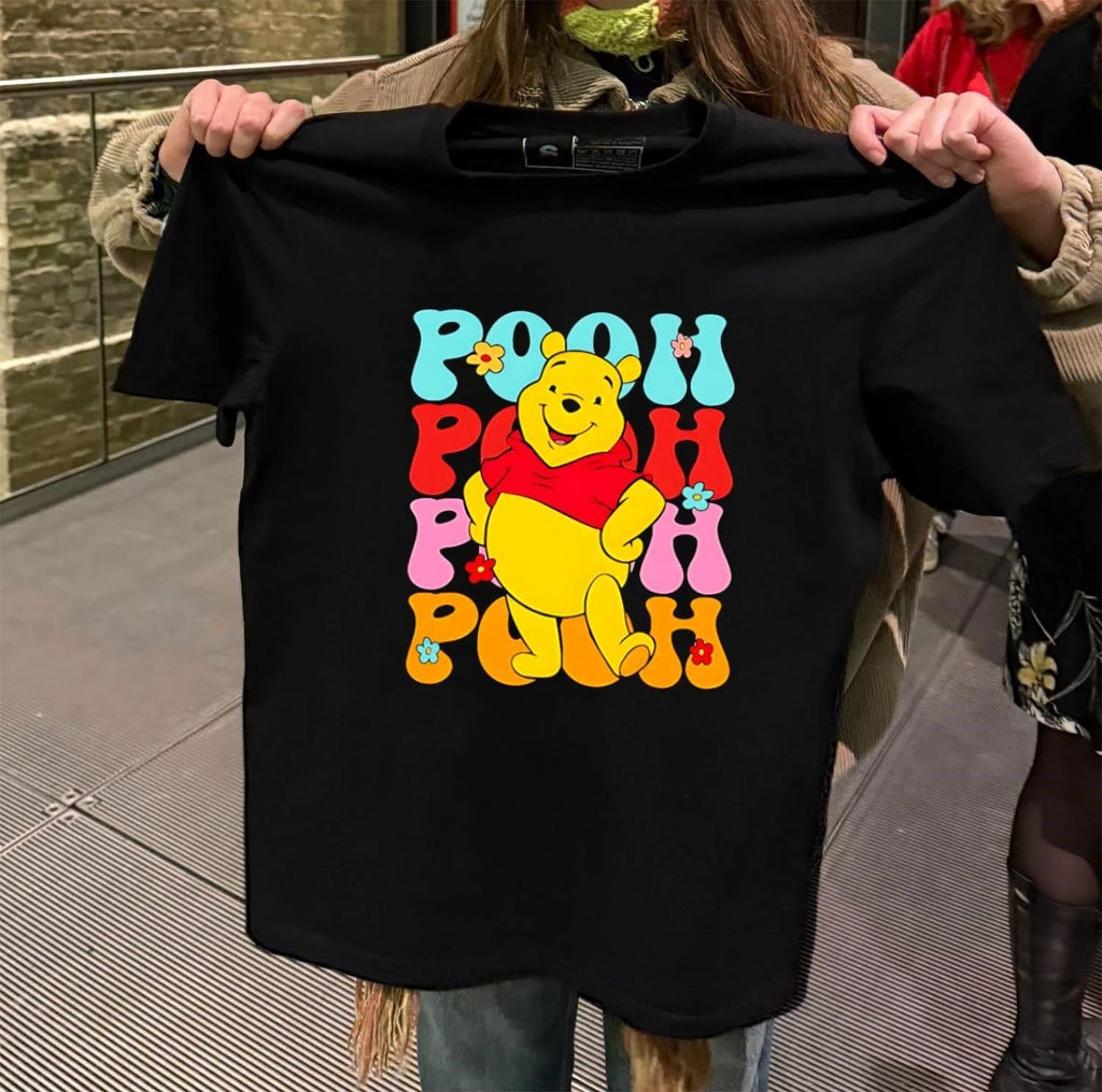 Pooh repeat cartoon cute - Adult & Kids T-Shirts, Sweatshirts & Hoodies apparel design preview 2