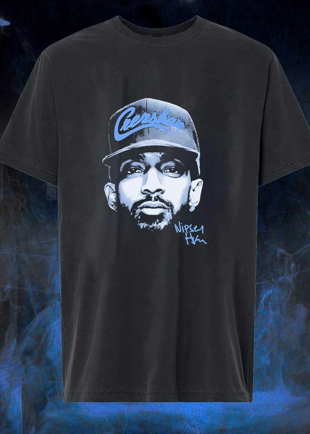 Nipsey Hussle Crenshaw Hat - Adult & Kids T-Shirts, Sweatshirts & Hoodies apparel design preview 1