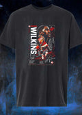 Dominique Wilkins The Human Highlight Film Atlanta - Adult & Kids T-Shirts, Sweatshirts & Hoodies apparel design preview 1