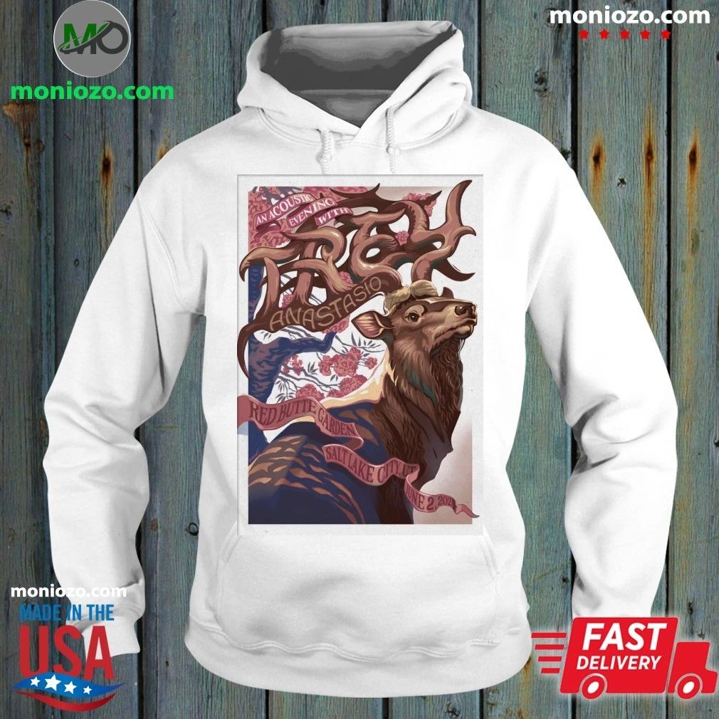 Trey Anastasio June 2 2026 Red Butte Garden - Adult & Kids T-Shirts, Sweatshirts & Hoodies apparel design preview 2
