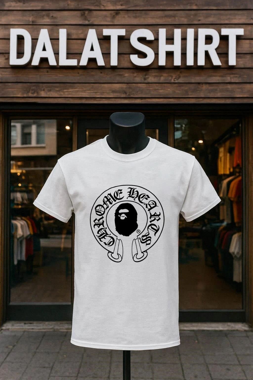 Chrome Heart Bape vintage - Adult & Kids T-Shirts, Sweatshirts & Hoodies apparel design preview 1