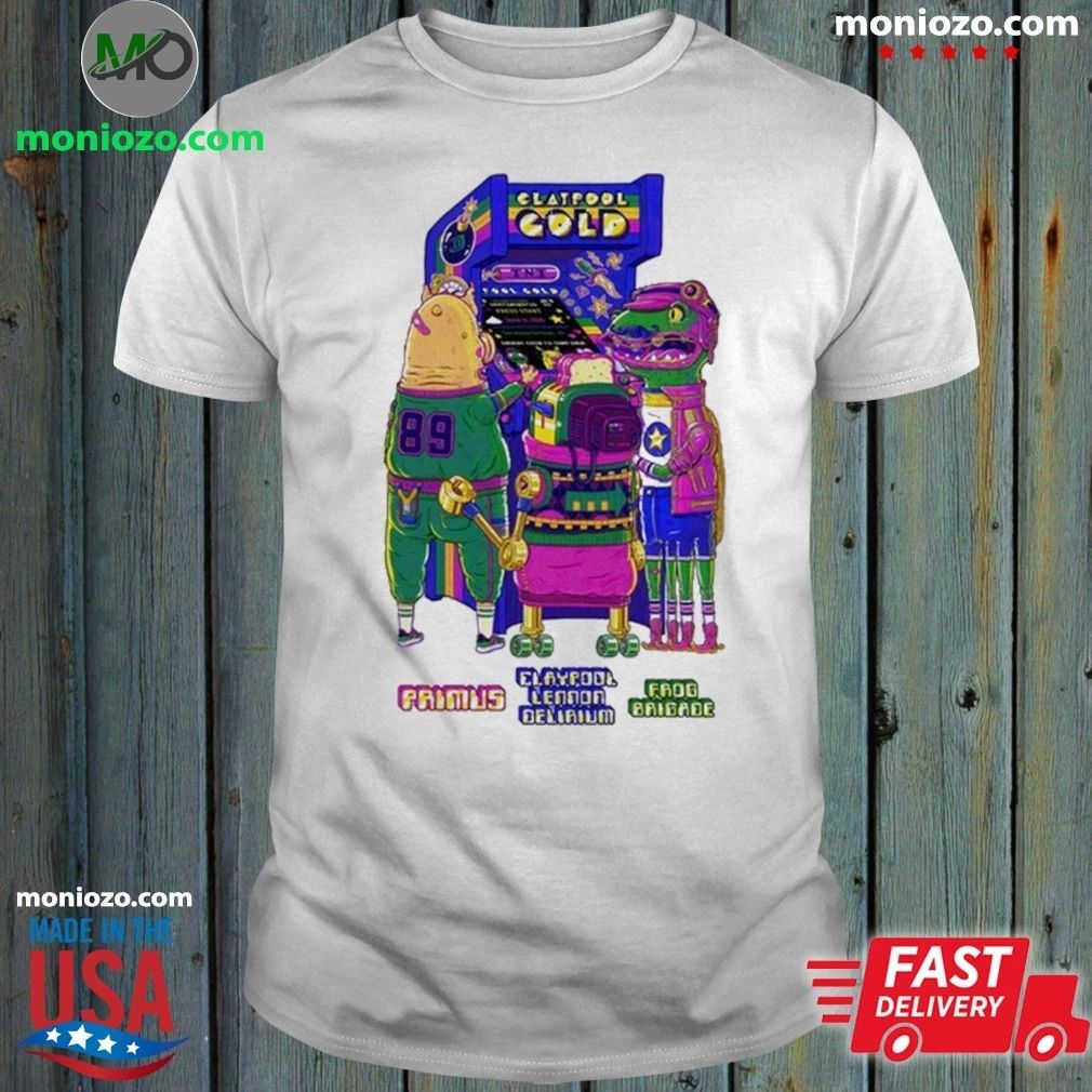 Primus In Saratoga Springs NY On June 12 2026 Tour - Adult & Kids T-Shirts, Sweatshirts & Hoodies apparel design preview 1
