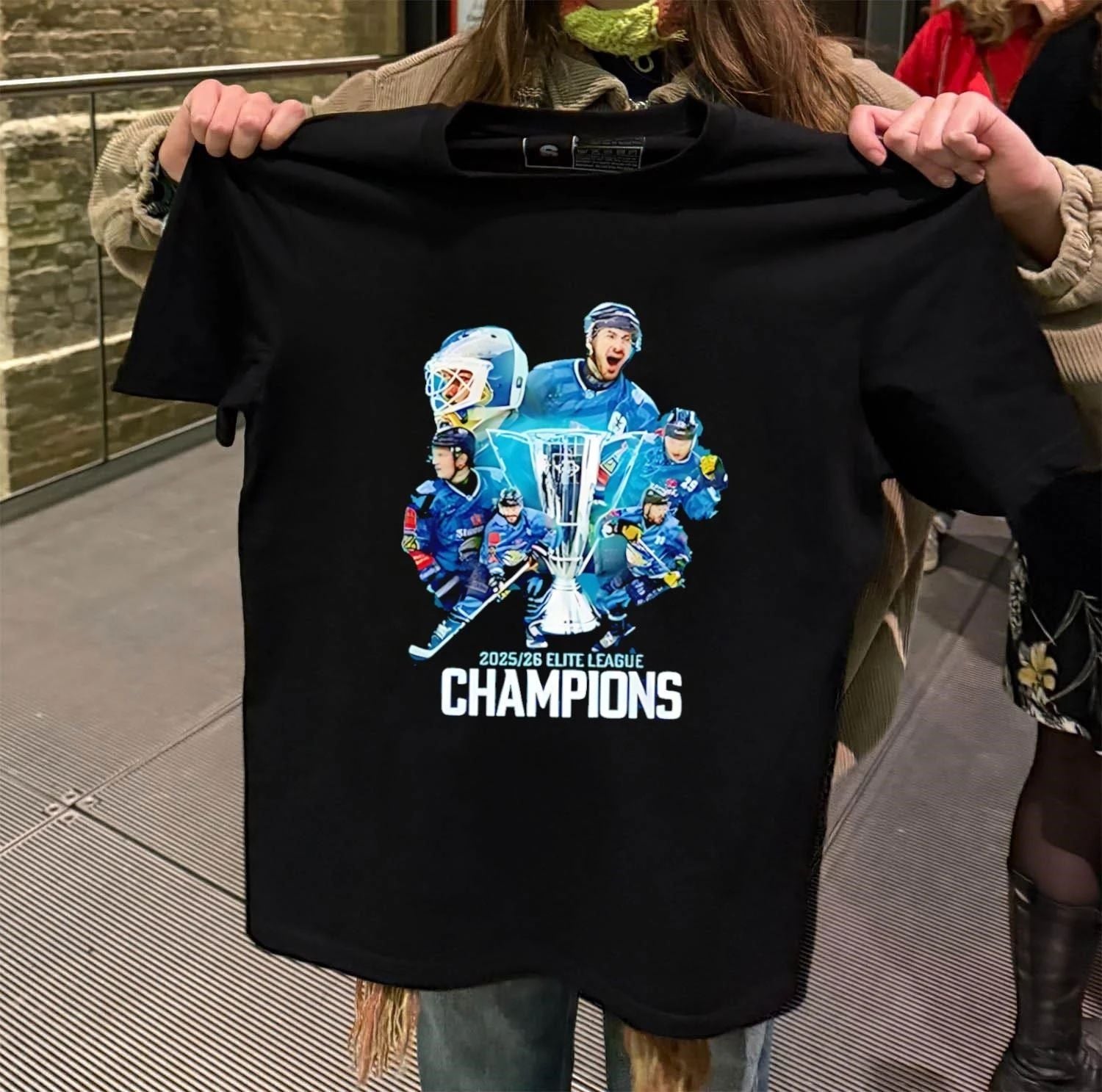 Belfast Giants Elite League Champions 2026 We Are The - Adult & Kids T-Shirts, Sweatshirts & Hoodies apparel design preview 2