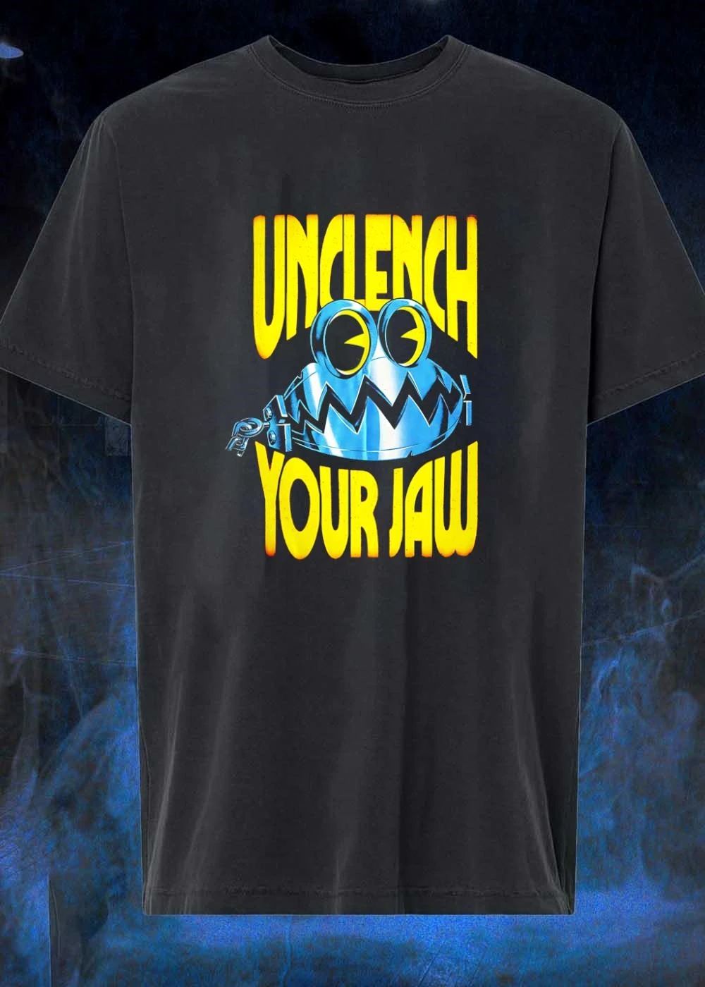 Unclench Your Jaw Retro Metal Trap Cartoon - Adult & Kids T-Shirts, Sweatshirts & Hoodies apparel design preview 1