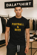 Football Beer Life Is Good - Adult & Kids T-Shirts, Sweatshirts & Hoodies apparel design preview 1