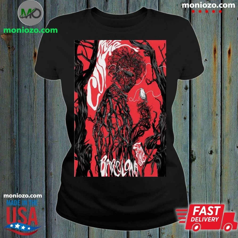 Original The Cure Barcelona Spain Tour On June 5 2026 - Adult & Kids T-Shirts, Sweatshirts & Hoodies apparel design preview 1